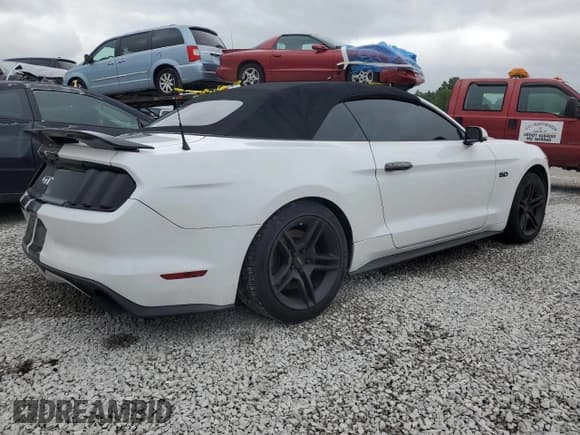 ✅ 2017 Ford Mustang GT Premium • VIN: 1FATP8FF1H5287310 • Lot: 58651515. Listed on Copart with 84,823 mi. Free auction sales archive from the USA and detailed vehicle history report at DreamBid. Image 3.