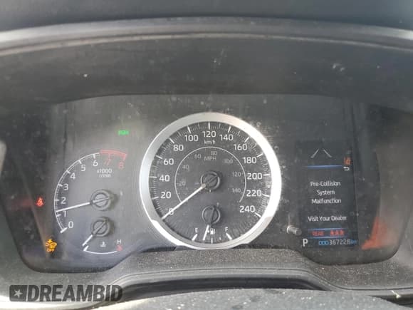 ✅ 2020 Toyota Corolla LE • VIN: 5YFBPRBE4LP050007 • Lot: 70022895. Listed on Copart with 367,228 mi. Free auction sales archive from the USA and detailed vehicle history report at DreamBid. Image 9.