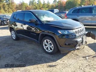 ✅ 2024 Jeep Compass Sport • VIN: 3C4NJDAN3RT153282 • Lot: 43373766. Wystawiony na IAAI z przebiegiem 21 957 mil. Bezpłatny archiwum sprzedaży aukcyjnych z USA i szczegółowy raport historii pojazdu na DreamBid. Zdjęcie 1.
