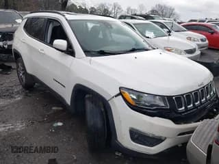 ✅ 2020 Jeep Compass Latitude • VIN: 3C4NJCBB9LT241954 • Лот: 41355145. Опубликован ранее на IAAI с пробегом Не указан. Бесплатный доступ к архиву аукционных продаж из США и подробный отчёт об истории автомобиля на DreamBid. Изображение 1.