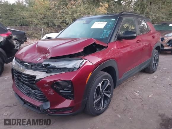 2022 Chevrolet TrailBlazer RS с VIN KL79MUSL1NB056001, выставлен на аукционе IAAI как лот 43257616 с пробегом 98 509 миль миль и . История ставок и продаж доступна на DreamBid. Изображение 6.