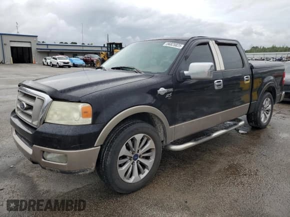 ✅ 2005 Ford F-150 XLT • VIN: 1FTPW12535KD18895 • Lot: 56825825. Listed on Copart with 338,005 mi. Free auction sales archive from the USA and detailed vehicle history report at DreamBid. Image 1.