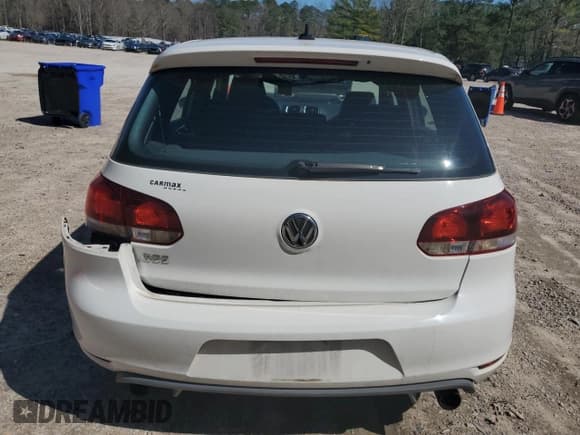 ✅ 2012 Volkswagen Golf GTI • VIN: WVWHV7AJ6CW010859 • Lot: 48846175. Listed on Copart with 96,353 mi. Free auction sales archive from the USA and detailed vehicle history report at DreamBid. Image 6.