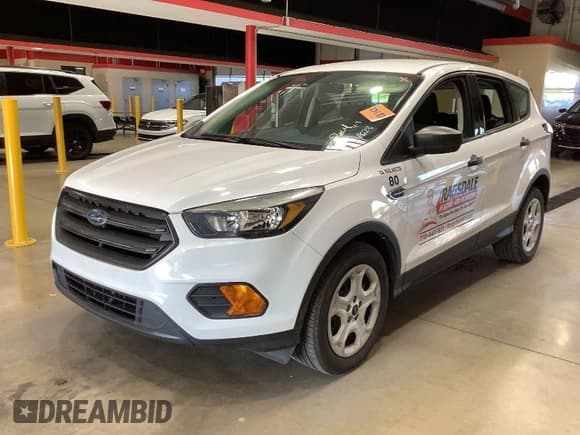 ✅ 2018 Ford Escape S • VIN: 1FMCU0F78JUB66942 • Lot: 42088309. Listed on IAAI with 137,479 mi. Free auction sales archive from the USA and detailed vehicle history report at DreamBid. Image 1.