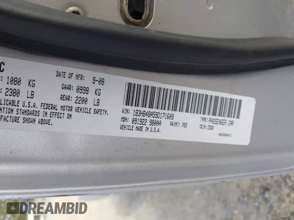 2009 Dodge Caliber SXT z VIN 1B3HB48A59D171609, wystawiony jako IAAI lot #43539239 z przebiegiem 81 569 mil mil oraz . Historia ofert i sprzedaży dostępna na DreamBid. Obrazek 9.