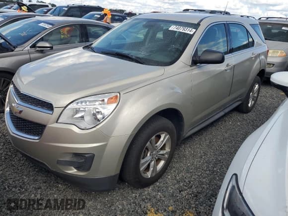 ✅ 2013 Chevrolet Equinox LS • VIN: 1GNALBEK1DZ108119 • Лот: 74079314. Опубликован ранее на Copart с пробегом Не указан. Бесплатный доступ к архиву аукционных продаж из США и подробный отчёт об истории автомобиля на DreamBid. Изображение 1.