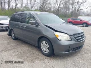 ✅ 2007 Honda Odyssey EX-L • VIN: 5FNRL38767B406636 • Lot: 42032947. Listed on IAAI with 228,139 mi. Free auction sales archive from the USA and detailed vehicle history report at DreamBid. Image 1.