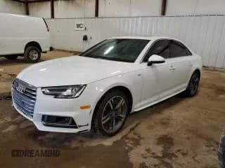 ✅ 2018 Audi A4 Prestige • VIN: WAUFNAF42JA131659 • Lot: 48222475. Listed on Copart with 190,795 mi. Free auction sales archive from the USA and detailed vehicle history report at DreamBid. Image 1.