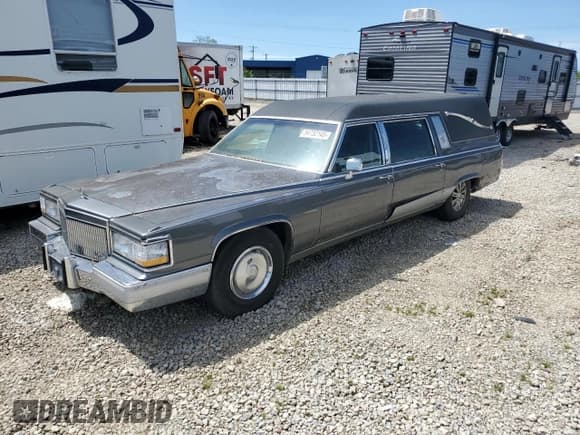 ✅ 1991 Cadillac Brougham • VIN: 1G6DW54E6MR718286 • Lot: 54732145. Listed on Copart with Not provided. Free auction sales archive from the USA and detailed vehicle history report at DreamBid. Image 1.