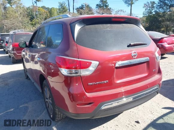 ✅ 2015 Nissan Pathfinder SV • VIN: 5N1AR2MNXFC632695 • Lot: 43446725. Listed on IAAI with 150,768 mi. Free auction sales archive from the USA and detailed vehicle history report at DreamBid. Image 3.