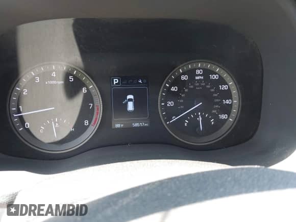 2017 Hyundai Tucson SE Plus z VIN KM8J33A46HU433272, wystawiony jako IAAI lot #42660030 z przebiegiem 58 517 mil mil oraz . Historia ofert i sprzedaży dostępna na DreamBid. Obrazek 7.