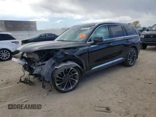 ✅ 2021 Lincoln Aviator Reserve • VIN: 5LM5J7WC5MGL06811 • Lot: 91675785. Listed on Copart with 85,736 mi. Free auction sales archive from the USA and detailed vehicle history report at DreamBid. Image 1.