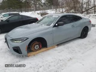 ✅ 2022 BMW 4 Series M440i xDrive • VIN: WBA13AR01NCH99765 • Лот: 71895482. Опубликован ранее на Copart с пробегом 12 146 миль. Бесплатный доступ к архиву аукционных продаж из США и подробный отчёт об истории автомобиля на DreamBid. Изображение 1.