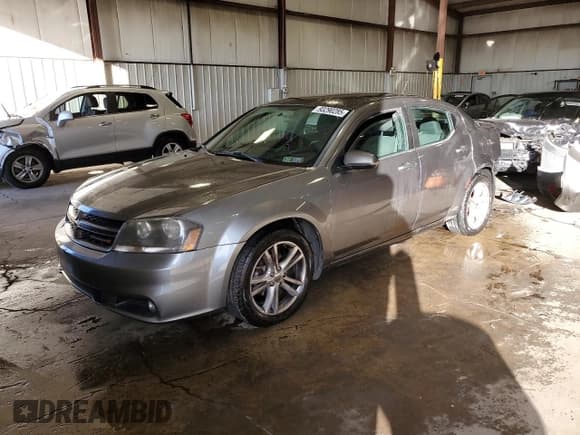 ✅ 2013 Dodge Avenger SXT • VIN: 1C3CDZCB4DN582958 • Lot: 93290285. Listed on Copart with 146,797 mi. Free auction sales archive from the USA and detailed vehicle history report at DreamBid. Image 1.