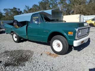 1971 Chevrolet Silverado 2500 z VIN CE241F801704, wystawiony jako Copart lot #74438194 z przebiegiem 94 343 mil mil oraz Szkoda całkowita • Salvage title. Historia ofert i sprzedaży dostępna na DreamBid. Obrazek 4.