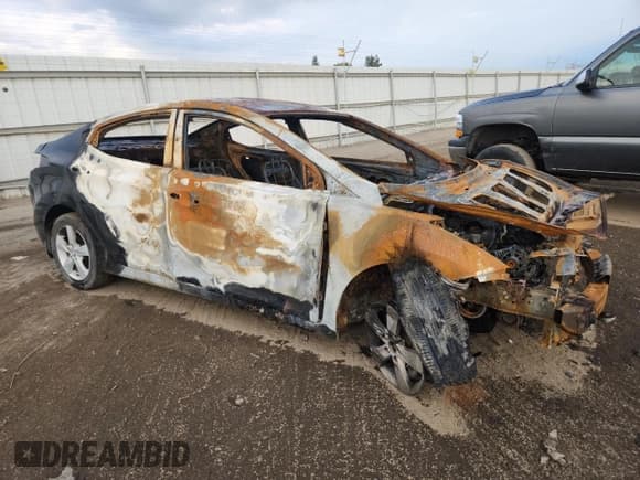 ✅ 2013 Hyundai Elantra GLS • VIN: KMHDH4AE0DU753677 • Lot: 86812435. Listed on Copart with Not provided. Free auction sales archive from the USA and detailed vehicle history report at DreamBid. Image 4.