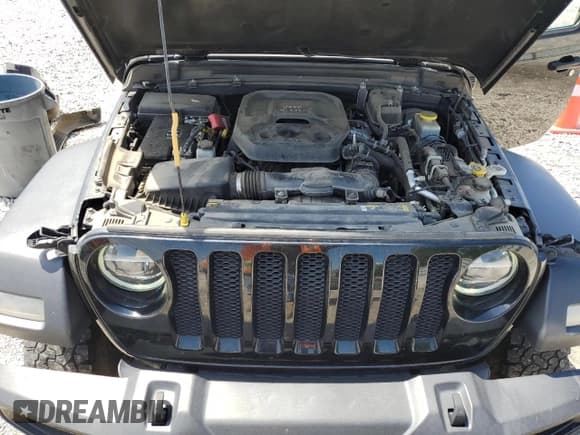 ✅ 2021 Jeep Wrangler Unlimited Willys • VIN: 1C4HJXDN1MW584099 • Lot: 56544645. Listed on Copart with 81,143 mi. Free auction sales archive from the USA and detailed vehicle history report at DreamBid. Image 11.