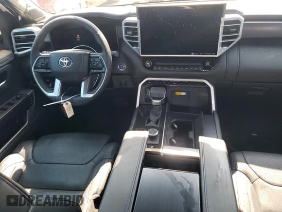 ✅ 2024 Toyota Tundra Platinum Hybrid • VIN: 5TFNC5DB6RX051433 • Lot: 62400405. Listed on Copart with 18,818 mi. Free auction sales archive from the USA and detailed vehicle history report at DreamBid. Image 8.