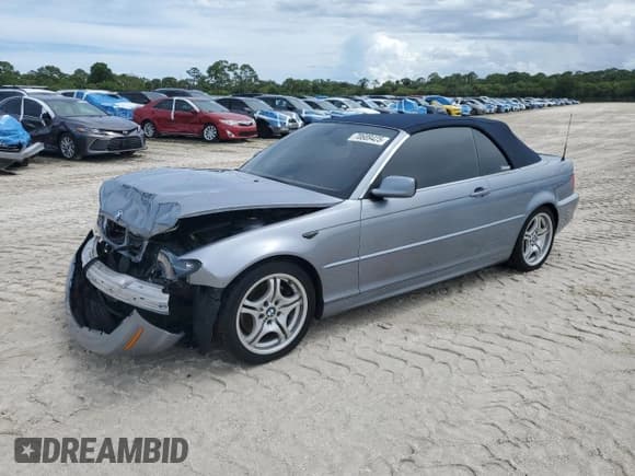 ✅ 2006 BMW 3 Series 330Ci • VIN: WBABW53496PZ40765 • Lot: 70689425. Listed on Copart with 151,223 mi. Free auction sales archive from the USA and detailed vehicle history report at DreamBid. Image 1.
