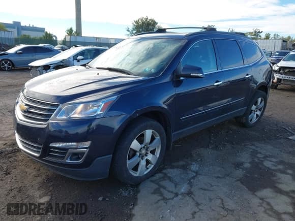 ✅ 2015 Chevrolet Traverse LTZ • VIN: 1GNKVJKD9FJ366629 • Lot: 43450624. Wystawiony na IAAI z przebiegiem 151 550 mil. Bezpłatny archiwum sprzedaży aukcyjnych z USA i szczegółowy raport historii pojazdu na DreamBid. Zdjęcie 2.