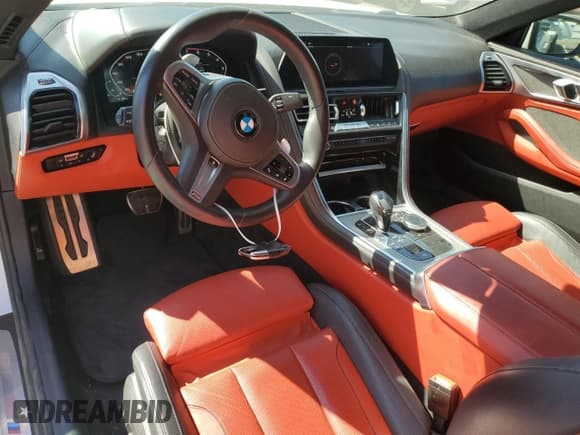 ✅ 2019 BMW 8 Series M850i xDrive • VIN: WBABC4C55KBU96755 • Lot: 71511885. Listed on Copart with 40,360 mi. Free auction sales archive from the USA and detailed vehicle history report at DreamBid. Image 8.