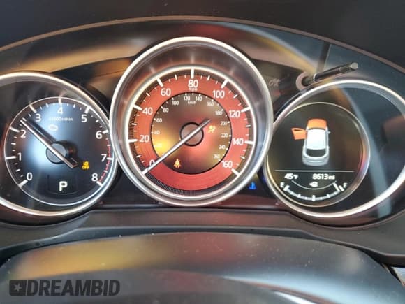 ✅ 2025 Mazda CX-5 S Carbon Edition • VIN: JM3KFBCM0S0680929 • Лот: 91018495. Опубликован ранее на Copart с пробегом 8 613 миль. Бесплатный доступ к архиву аукционных продаж из США и подробный отчёт об истории автомобиля на DreamBid. Изображение 9.