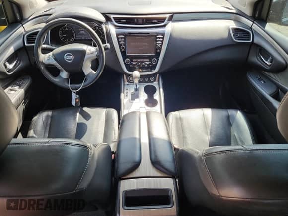 2015 Nissan Murano Platinum with VIN 5N1AZ2MH6FN253580, listed as a Copart auction lot 80683535 with 122,673 mi miles and Salvage title. Bid and sale history available at DreamBid. Image 8.