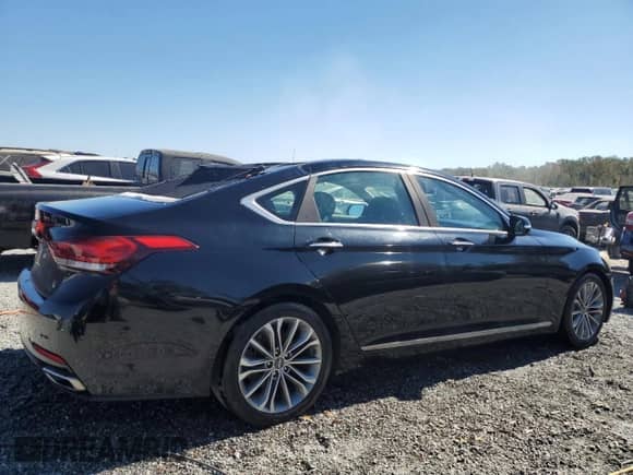 2015 Hyundai Genesis 3.8L z VIN KMHGN4JE1FU049612, wystawiony jako Copart lot #75484654 z przebiegiem 164 650 mil mil oraz Szkoda całkowita • Salvage title. Historia ofert i sprzedaży dostępna na DreamBid. Obrazek 3.
