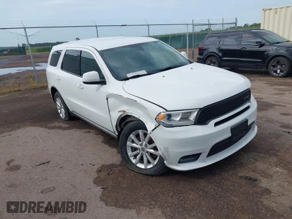✅ 2020 Dodge Durango Pursuit • VIN: 1C4RDJFG4LC342575 • Lot: 42794024. Listed on IAAI with 129,376 mi. Free auction sales archive from the USA and detailed vehicle history report at DreamBid. Image 1.