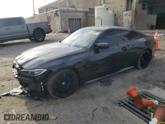 ✅ 2023 BMW M4 Competition xDrive • VIN: WBS43AZ05PCM59611 • Lot: 50389065. Listed on Copart with 14,205 mi. Free auction sales archive from the USA and detailed vehicle history report at DreamBid. Image 1.