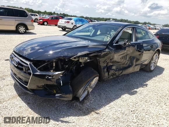 ✅ 2020 Audi A7 Premium Plus • VIN: WAUR2AF21LN017670 • Лот: 58186182. Опубликован ранее на Copart с пробегом 25 609 миль. Бесплатный доступ к архиву аукционных продаж из США и подробный отчёт об истории автомобиля на DreamBid. Изображение 2.