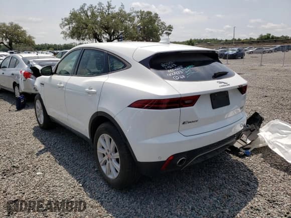 ✅ 2019 Jaguar E-Pace S • VIN: SADFJ2FX4K1Z36177 • Lot: 48642583. Listed on Copart with 27,420 mi. Free auction sales archive from the USA and detailed vehicle history report at DreamBid. Image 2.