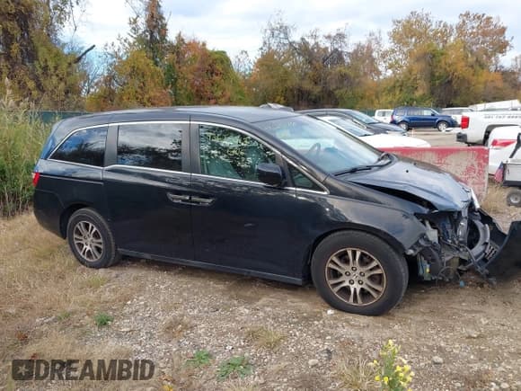 ✅ 2013 Honda Odyssey EX • VIN: 5FNRL5H49DB068579 • Lot: 43625643. Listed on IAAI with 138,408 mi. Free auction sales archive from the USA and detailed vehicle history report at DreamBid. Image 14.