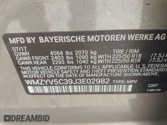 ✅ 2018 MINI Countryman Cooper • VIN: WMZYV5C39J3E02982 • Lot: 42384795. Wystawiony na IAAI z przebiegiem 74 599 mil. Bezpłatny archiwum sprzedaży aukcyjnych z USA i szczegółowy raport historii pojazdu na DreamBid. Zdjęcie 9.