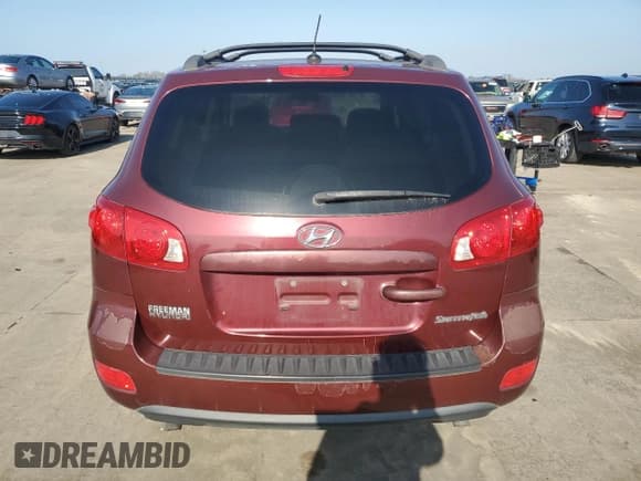 ✅ 2008 Hyundai Santa Fe GLS • VIN: 5NMSG13D08H181850 • Lot: 84327844. Listed on Copart with 233,978 mi. Free auction sales archive from the USA and detailed vehicle history report at DreamBid. Image 6.