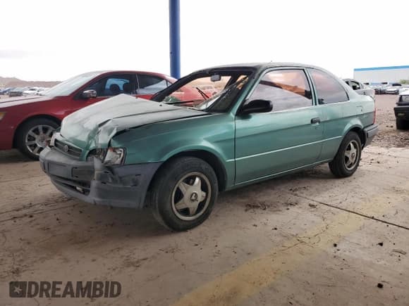 ✅ 1995 Toyota Tercel • VIN: JT2EL55D7S0001213 • Lot: 76075434. Listed on Copart with 272,084 mi. Free auction sales archive from the USA and detailed vehicle history report at DreamBid. Image 1.
