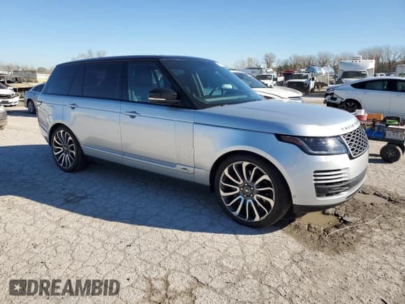 ✅ 2018 Land Rover Range Rover • VIN: SALGS5RE0JA508588 • Lot: 81069514. Listed on Copart with 120,087 mi. Free auction sales archive from the USA and detailed vehicle history report at DreamBid. Image 4.