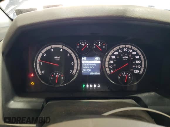 2010 Dodge 1500 Laramie с VIN 1D7RV1GT8AS118940, выставлен на аукционе Copart как лот 57586965 с пробегом 196 433 миль миль и Списание • Salvage title. История ставок и продаж доступна на DreamBid. Изображение 9.