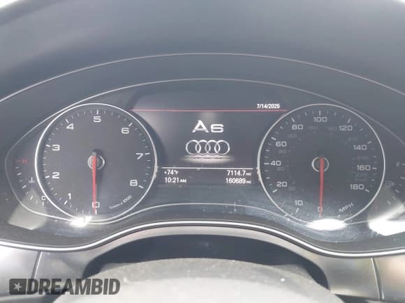 ✅ 2012 Audi A6 Premium • VIN: WAUFGAFC9CN036884 • Лот: 42709396. Опубликован ранее на IAAI с пробегом 160 689 миль. Бесплатный доступ к архиву аукционных продаж из США и подробный отчёт об истории автомобиля на DreamBid. Изображение 7.