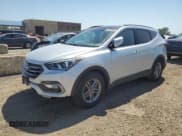 ✅ 2017 Hyundai Santa Fe 2.4L • VIN: 5XYZU3LB0HG444902 • Лот: 61745503. Опубликован ранее на Copart с пробегом 91 675 миль. Бесплатный доступ к архиву аукционных продаж из США и подробный отчёт об истории автомобиля на DreamBid. Изображение 1.