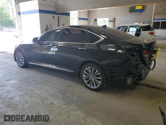 ✅ 2017 Genesis G80 3.8L • VIN: KMHGN4JE7HU206515 • Lot: 57493675. Listed on Copart with 115,108 mi. Free auction sales archive from the USA and detailed vehicle history report at DreamBid. Image 2.