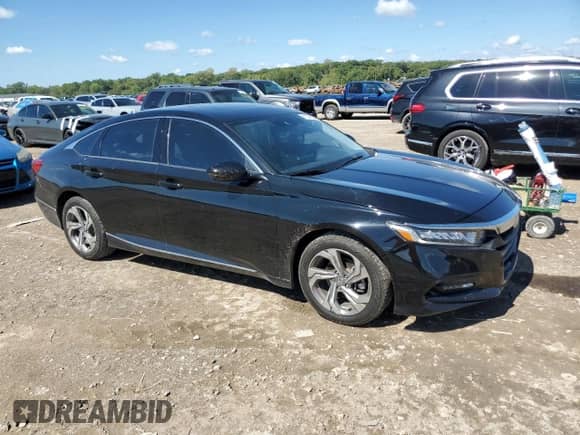 2018 Honda Accord EX-L z VIN 1HGCV1F5XJA158219, wystawiony jako Copart lot #81394625 z przebiegiem 108 177 mil mil oraz Szkoda całkowita • Salvage title. Historia ofert i sprzedaży dostępna na DreamBid. Obrazek 4.