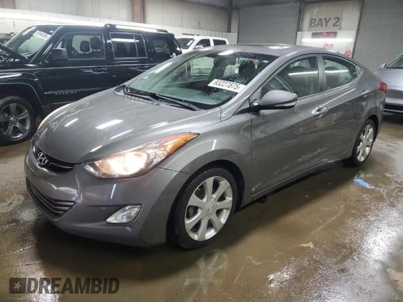 ✅ 2013 Hyundai Elantra GLS • VIN: 5NPDH4AE9DH176114 • Lot: 93227875. Listed on Copart with 109,564 mi. Free auction sales archive from the USA and detailed vehicle history report at DreamBid. Image 1.