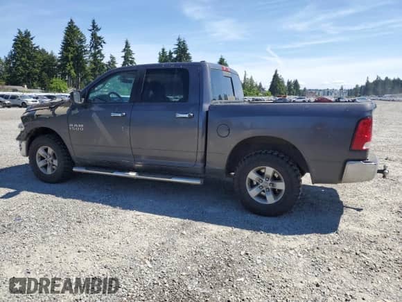 2017 Ram 1500 SLT с VIN 1C6RR7LG1HS732501, выставлен на аукционе Copart как лот 59604975 с пробегом 109 350 миль миль и Списание • Salvage title. История ставок и продаж доступна на DreamBid. Изображение 2.