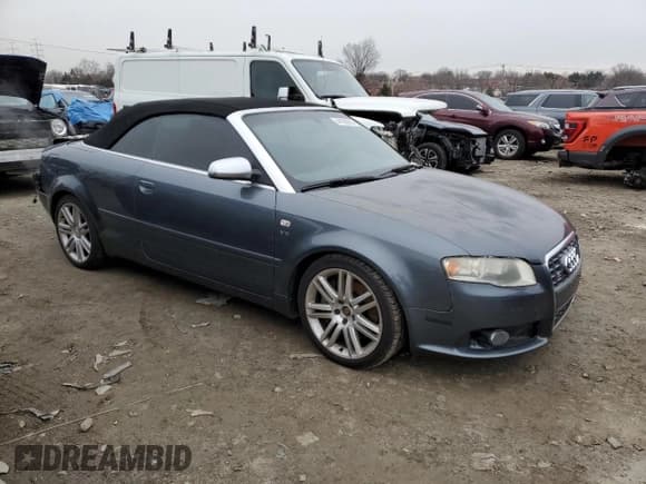 ✅ 2007 Audi S4 • VIN: WUARL48H77K900962 • Lot: 44768555. Listed on Copart with 150,733 mi. Free auction sales archive from the USA and detailed vehicle history report at DreamBid. Image 4.