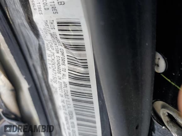 ✅ 2019 Jeep Cherokee Upland • VIN: 1C4PJMCX2KD471526 • Lot: 68952405. Listed on Copart with 110,381 mi. Free auction sales archive from the USA and detailed vehicle history report at DreamBid. Image 13.