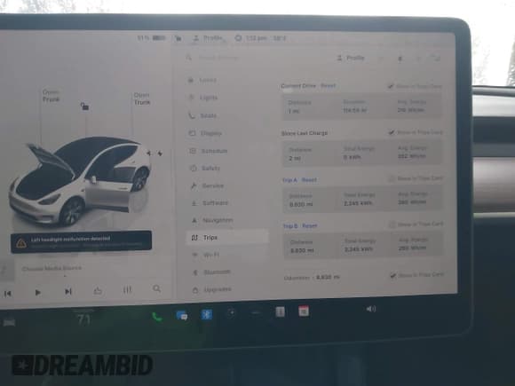 ✅ 2023 Tesla Model Y Long Range • VIN: 7SAYGAEEXPF789037 • Lot: 41551605. Listed on IAAI with 8,630 mi. Free auction sales archive from the USA and detailed vehicle history report at DreamBid. Image 7.