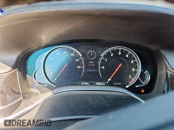 ✅ 2016 BMW 7 Series 750i • VIN: WBA7F0C53GGL99358 • Lot: 80313835. Listed on Copart with 87,729 mi. Free auction sales archive from the USA and detailed vehicle history report at DreamBid. Image 9.