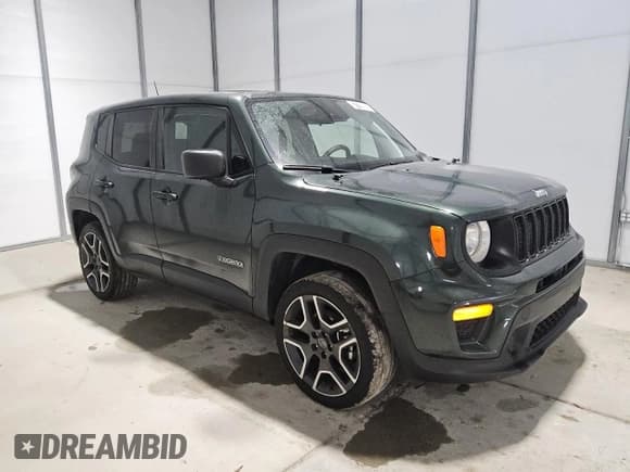 ✅ 2021 Jeep Renegade Jeepster • VIN: ZACNJDAB5MPM95674 • Lot: 57142895. Wystawiony na Copart z przebiegiem 93 696 mil. Bezpłatny archiwum sprzedaży aukcyjnych z USA i szczegółowy raport historii pojazdu na DreamBid. Zdjęcie 4.