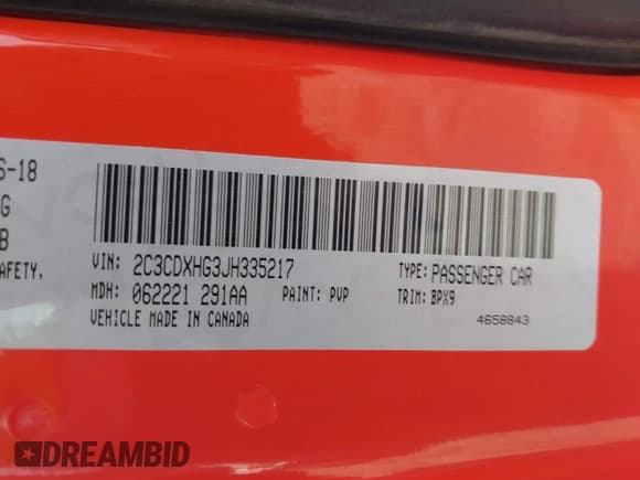 ✅ 2018 Dodge Charger SXT Plus • VIN: 2C3CDXHG3JH335217 • Лот: 42282187. Опубликован ранее на IAAI с пробегом 161 982 миль. Бесплатный доступ к архиву аукционных продаж из США и подробный отчёт об истории автомобиля на DreamBid. Изображение 9.